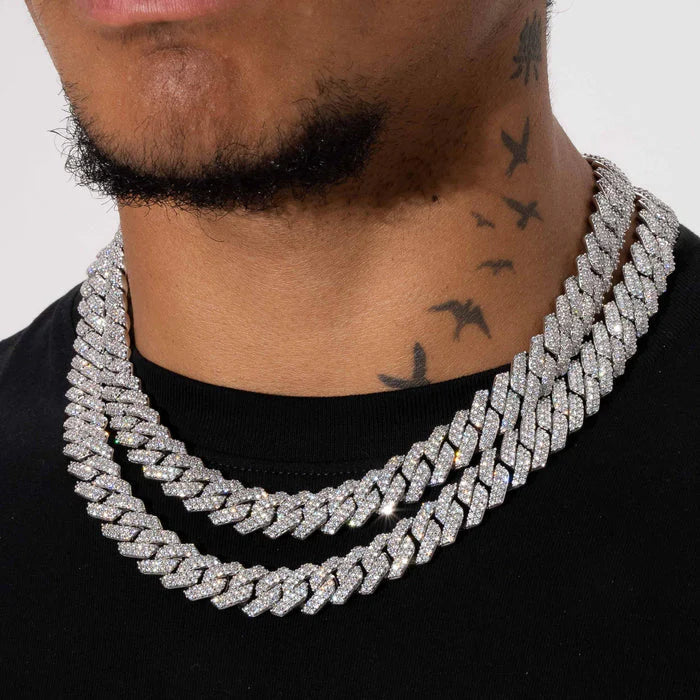 14MM Iced Out Cuban Link Chain